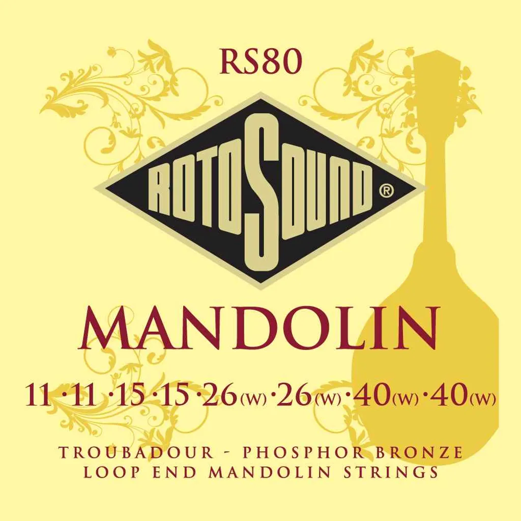  RS80 Troubadour Mandolin 8-string set 