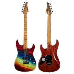 Eart Guitars E-3S Model Modern HH Pickups Roasted Mahogany Electric Guitars